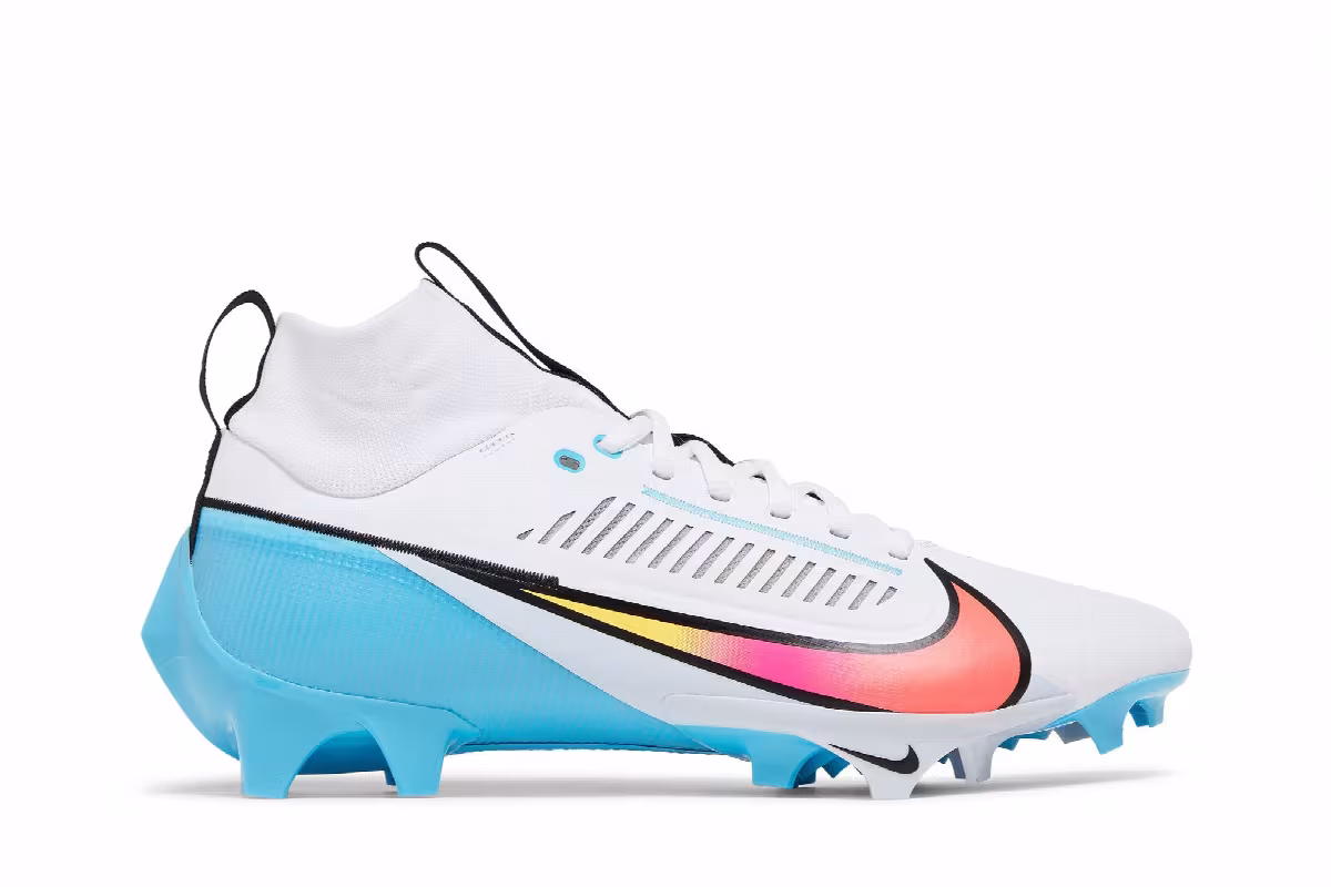 Nike Vapor Edge Pro 360 2 White Baltic Blue Crimson, view 2