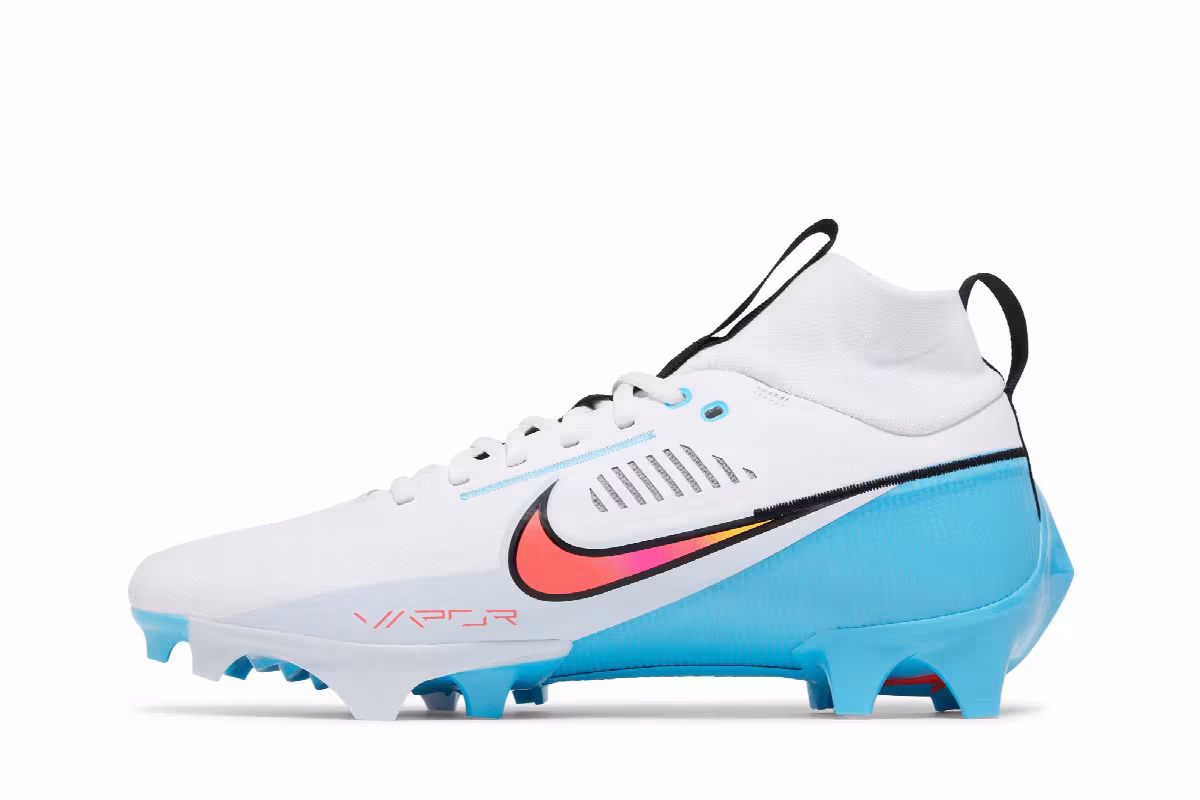 Nike Vapor Edge Pro 360 2 White Baltic Blue Crimson, view 4