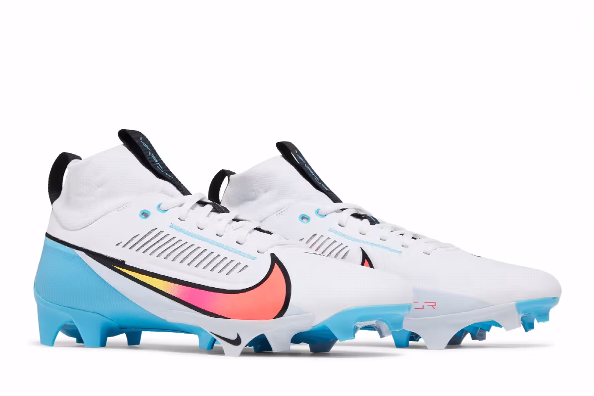 Nike Vapor Edge Pro 360 2 White Baltic Blue Crimson, view 9