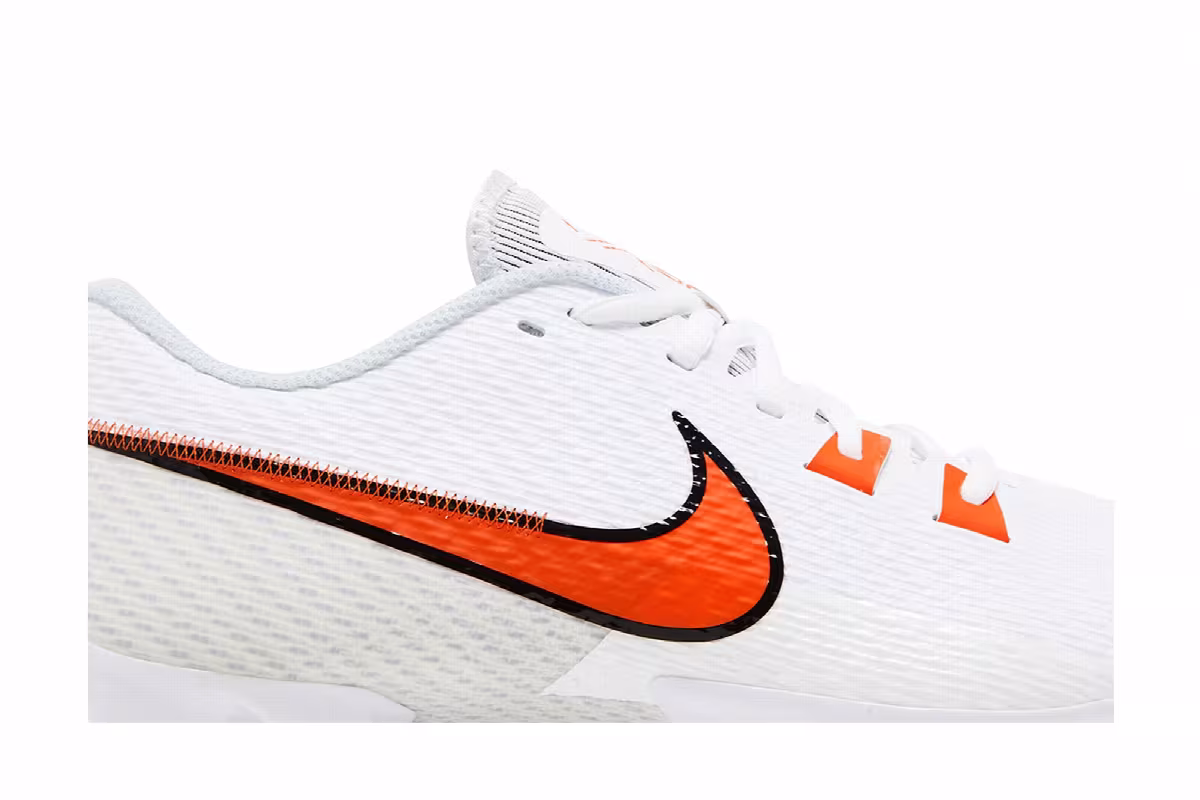 Nike Vapor Edge Speed 360 2 TB White Brilliant Orange, view 3