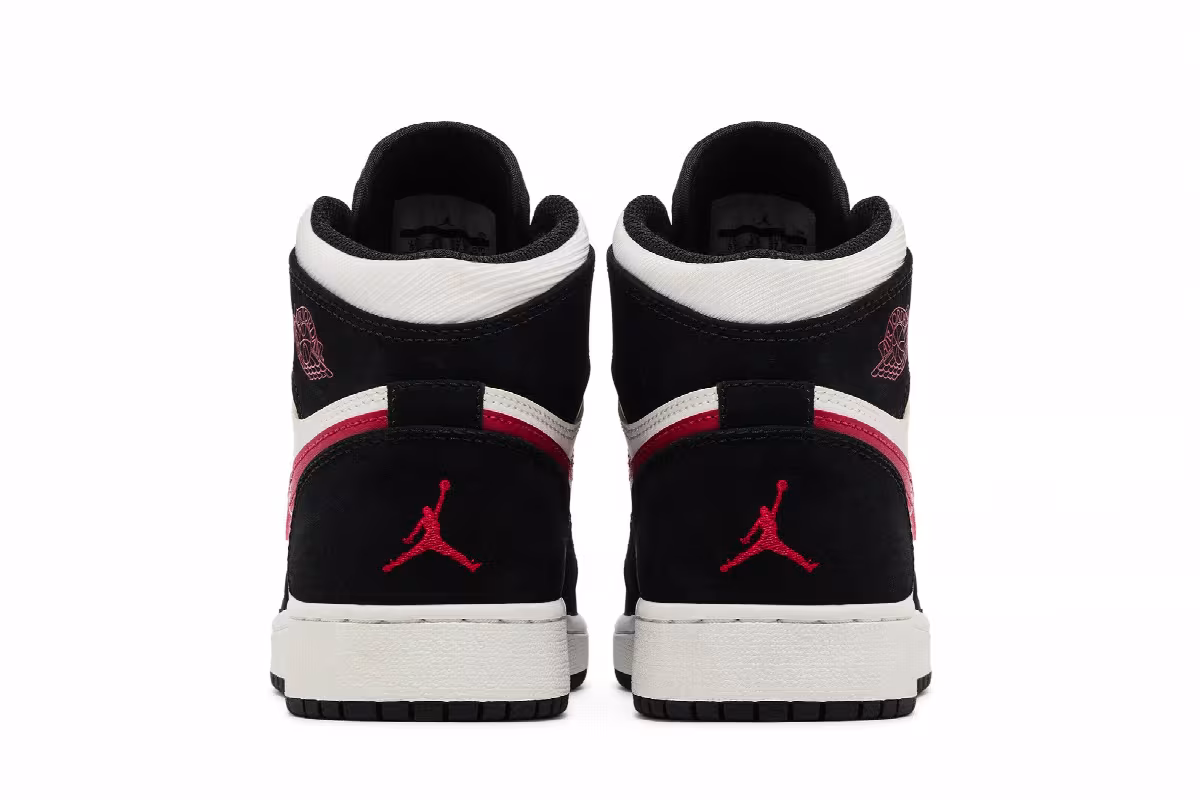Air Jordan 1 High BG Black Red White, view 7
