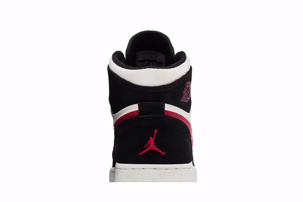 Air Jordan 1 High BG Black Red White, view 8