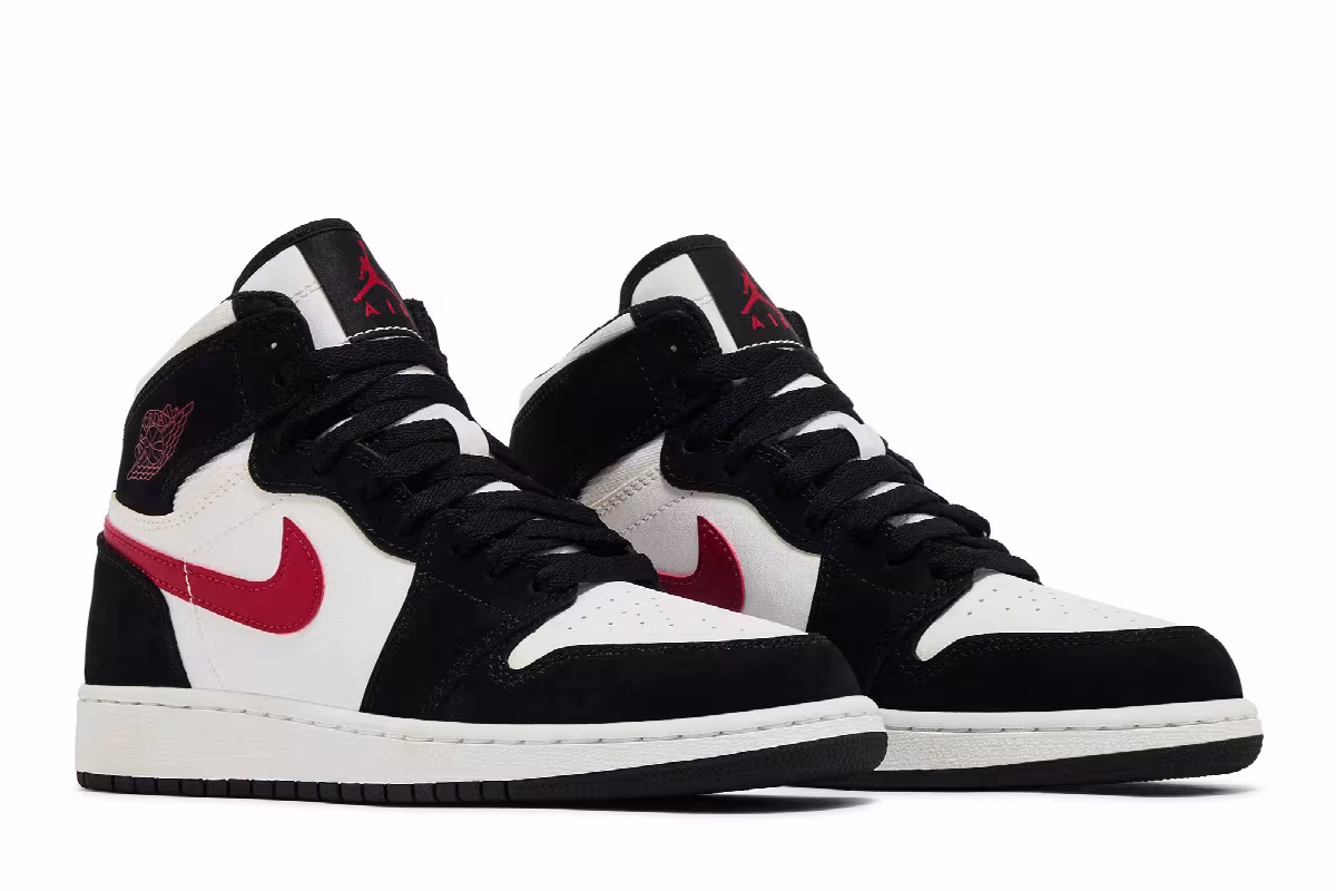 Air Jordan 1 High BG Black Red White, view 9