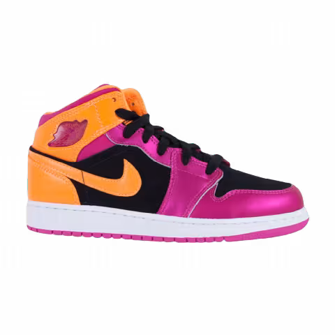 Air Jordan 1 Retro Mid GS 'Bright Citrus'