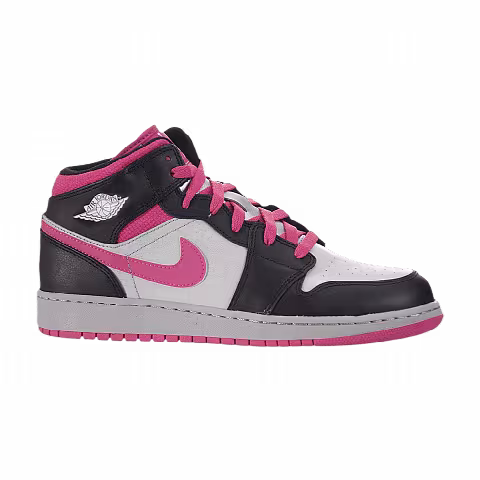 Air Jordan 1 Mid GS 'Black Vivid Pink'