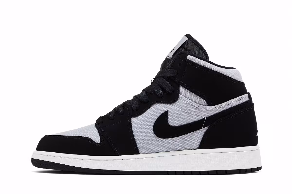 Air Jordan 1 High GS Wolf Grey, view 4