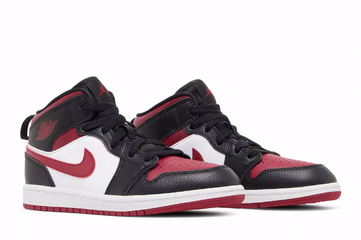 Air Jordan 1 Mid PS Bred Toe, view 9