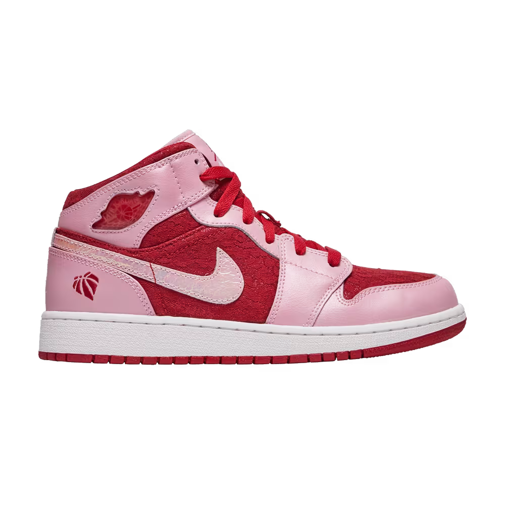 Air Jordan 1 Mid Premium GS Valentines Day