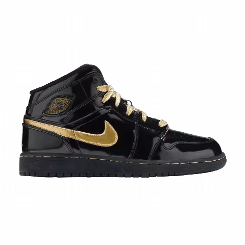 Air Jordan 1 Phat GS 'Black Metallic Gold'