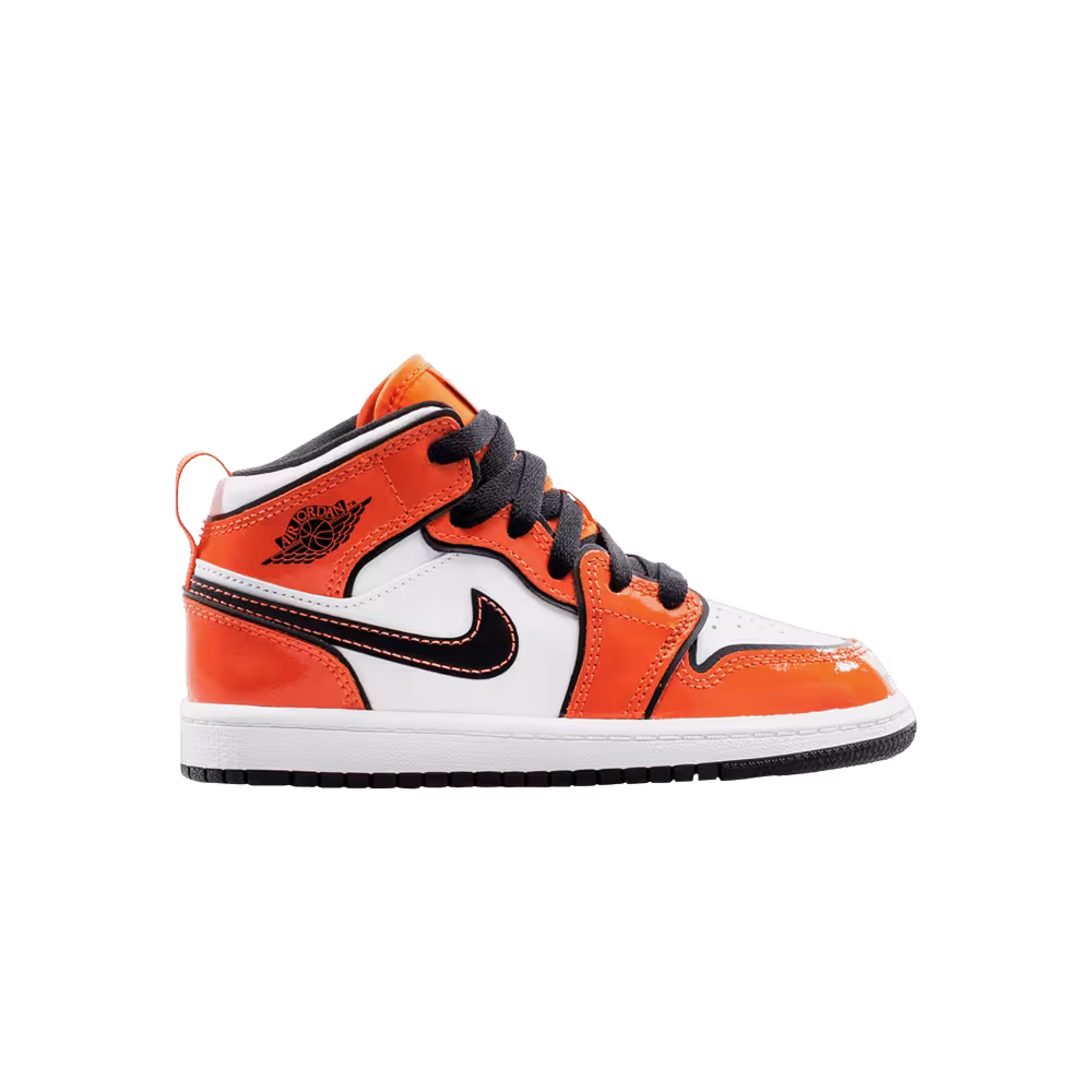 Air Jordan 1 Mid SE PS Turf Orange