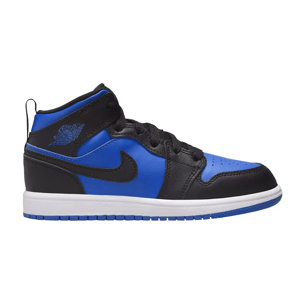 Air Jordan 1 Mid PS Black Royal Blue