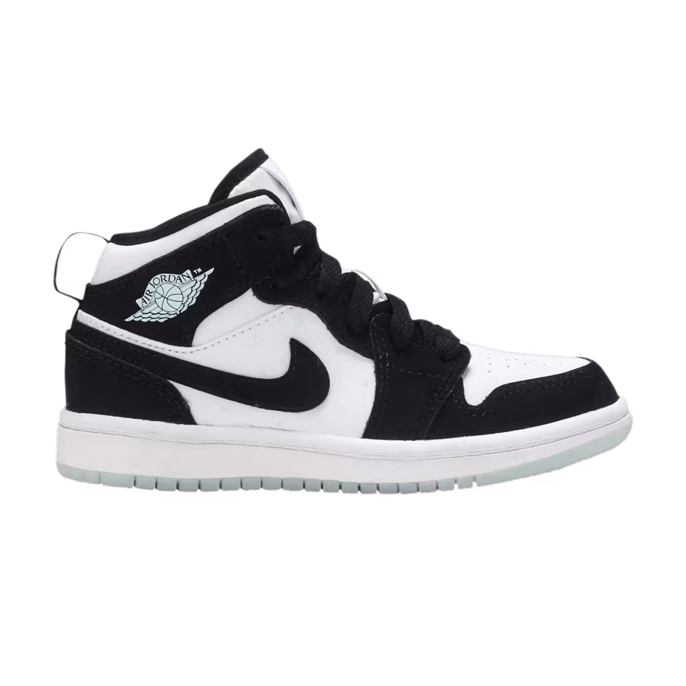Air Jordan 1 Mid SE PS Glow in the Dark Panda