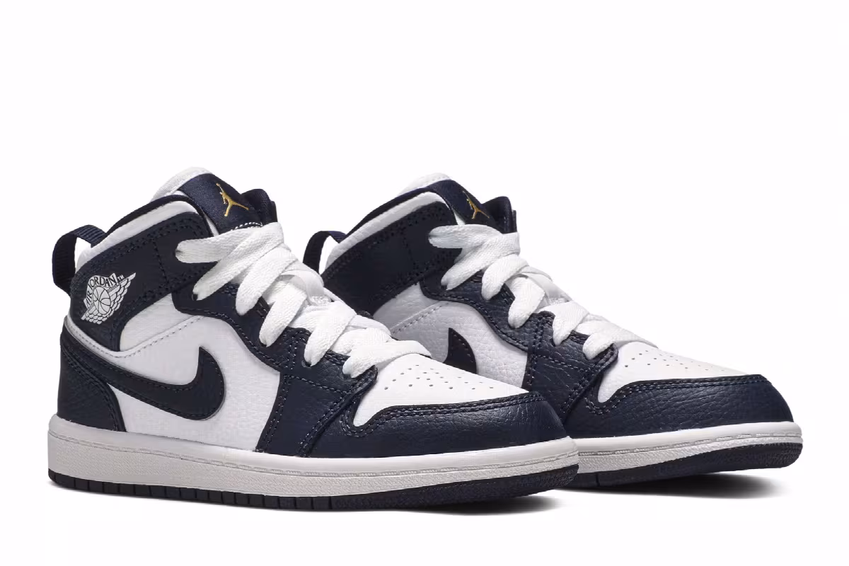 Air Jordan 1 Mid PS Obsidian, view 9