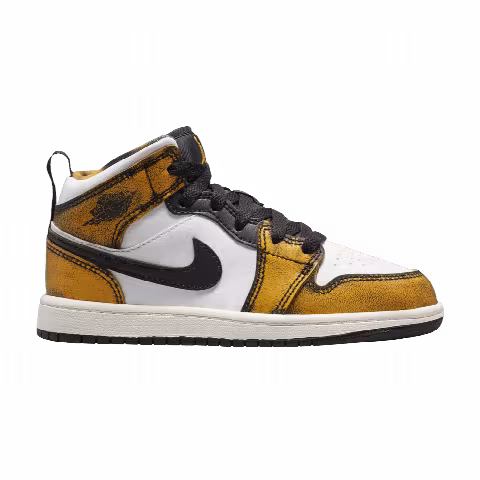 Air Jordan 1 Mid SE PS 'Wear-Away - Taxi'