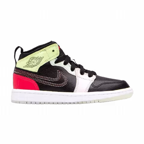 Air Jordan 1 Mid SE PS 'Glow in the Dark'