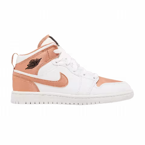 Air Jordan 1 Mid PS 'White Rose Gold'