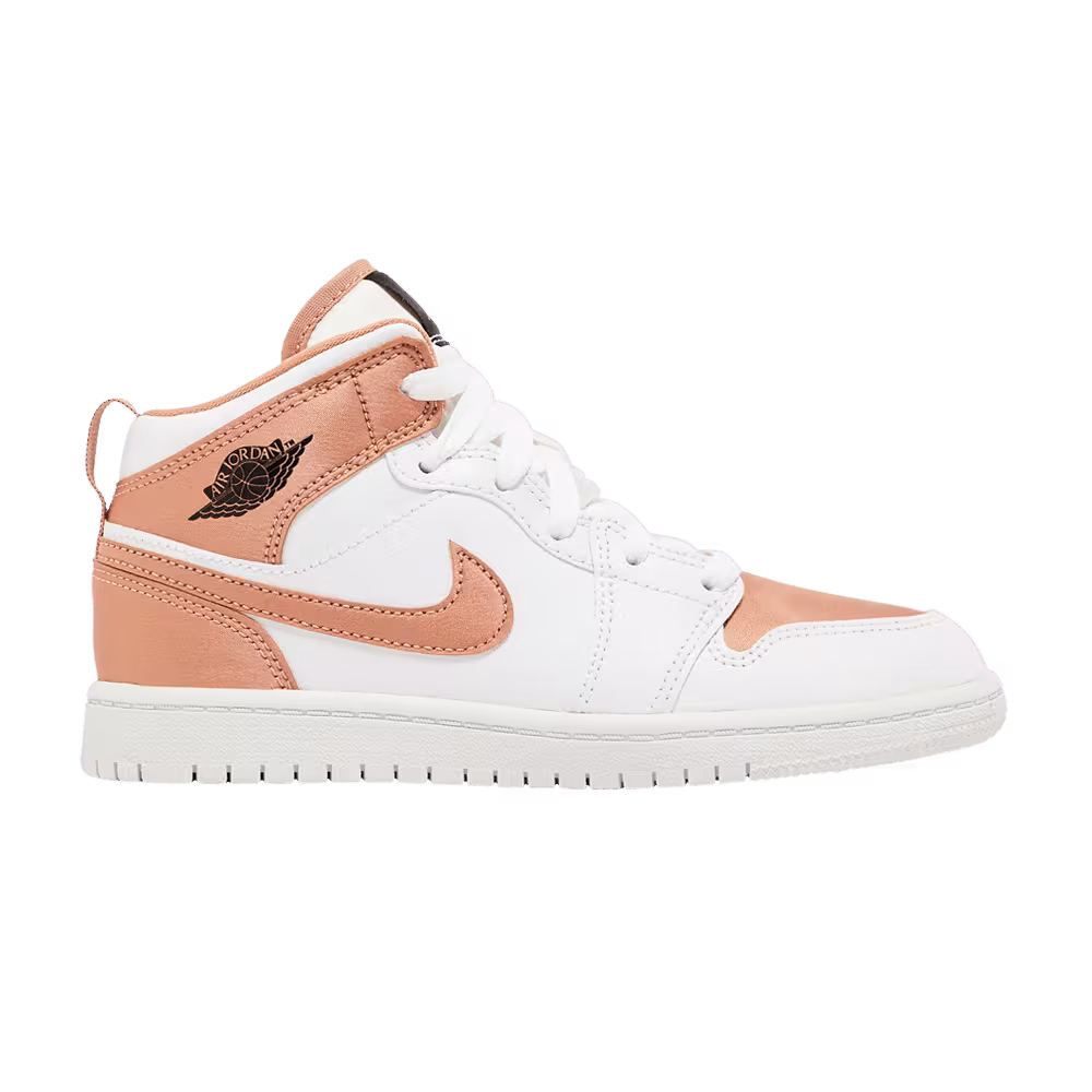 Air Jordan 1 Mid PS White Rose Gold