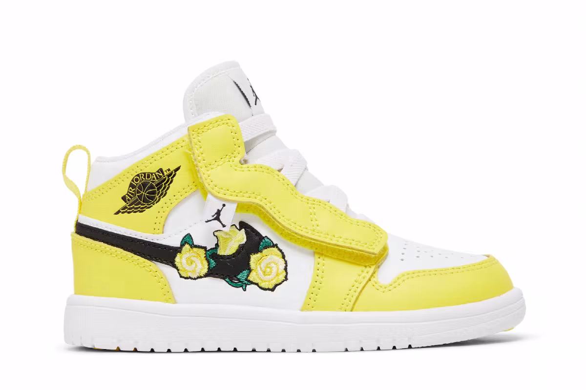 Air Jordan 1 Mid ALT PS Dynamic Yellow, view 2