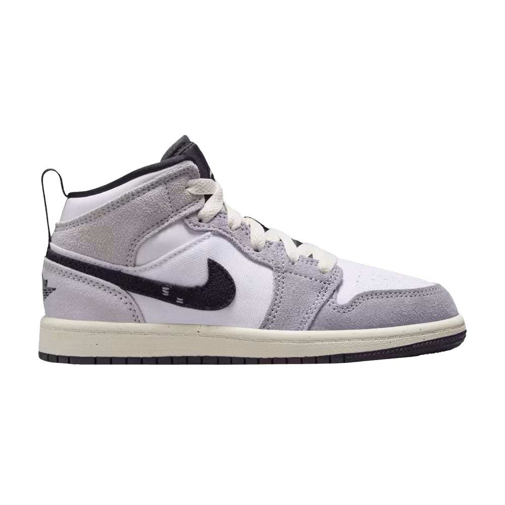 Air Jordan 1 Mid SE Craft PS Inside Out - Cement Grey