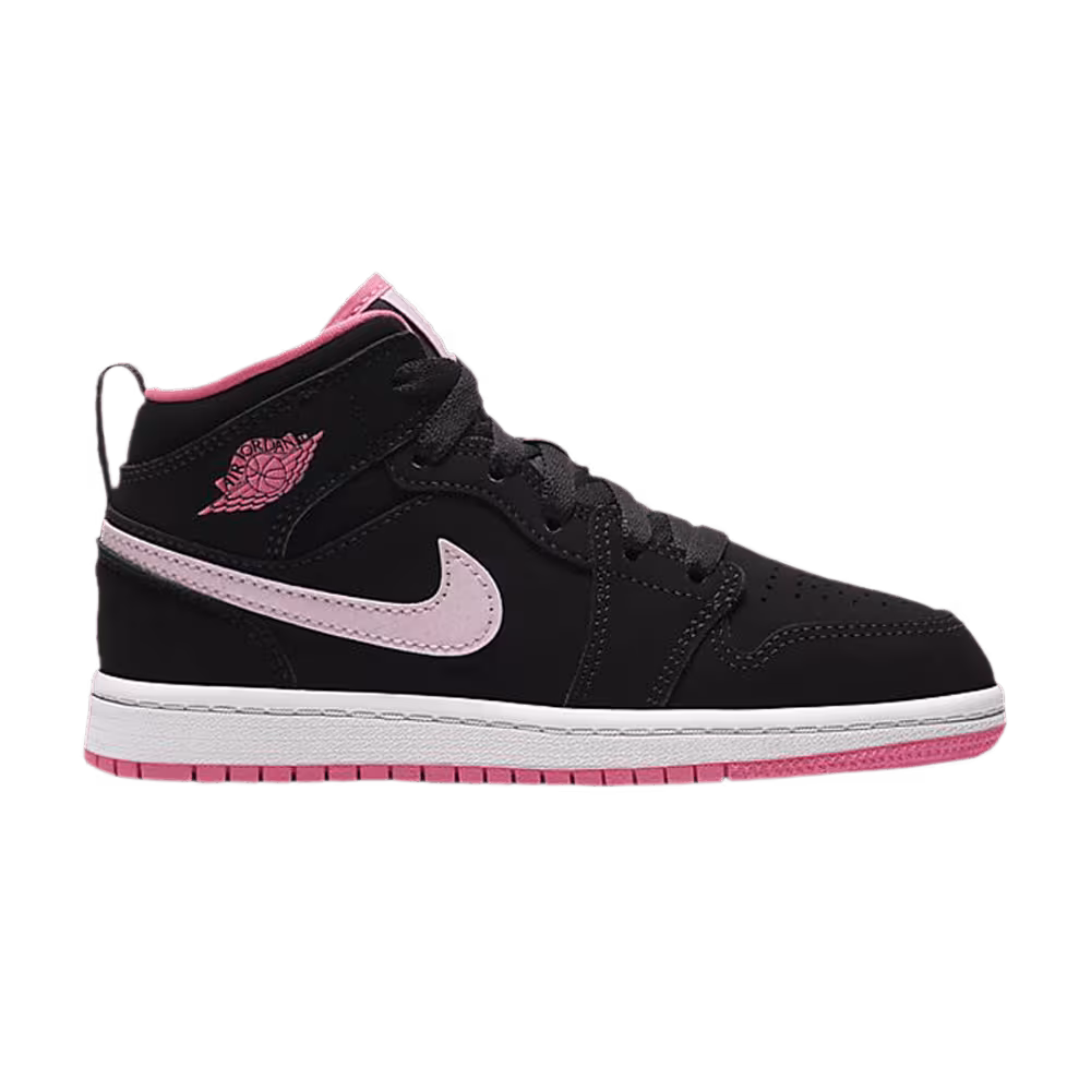 Air Jordan 1 Mid PS Black Digital Pink
