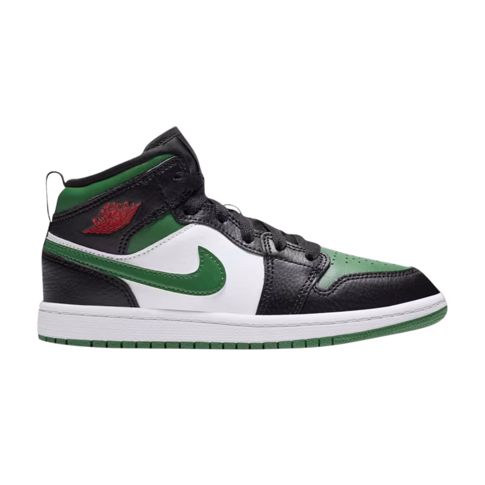 Air Jordan 1 Mid PS Black Pine Green