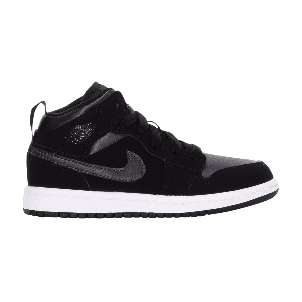 Air Jordan 1 Mid SE PS Black Anthracite