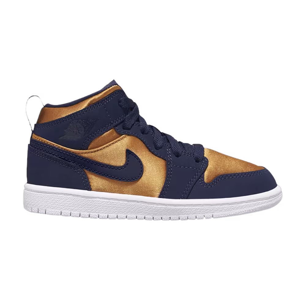 Air Jordan 1 Mid SE PS Stain Gold