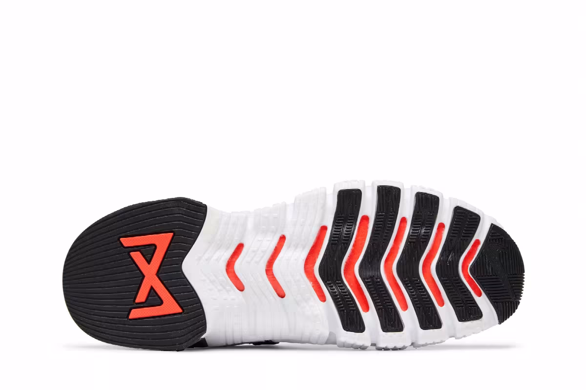 Nike Free Metcon 5 White Bright Crimson, view 5