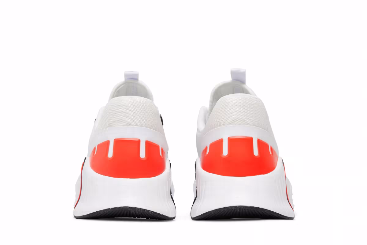 Nike Free Metcon 5 White Bright Crimson, view 7