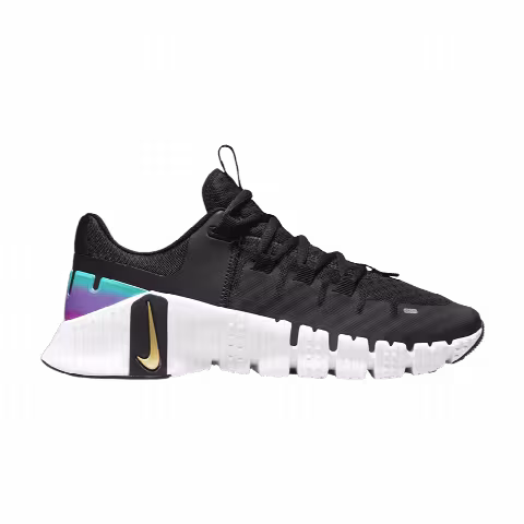 Nike Wmns Free Metcon 5 Premium 'Black Fireberry Gold'
