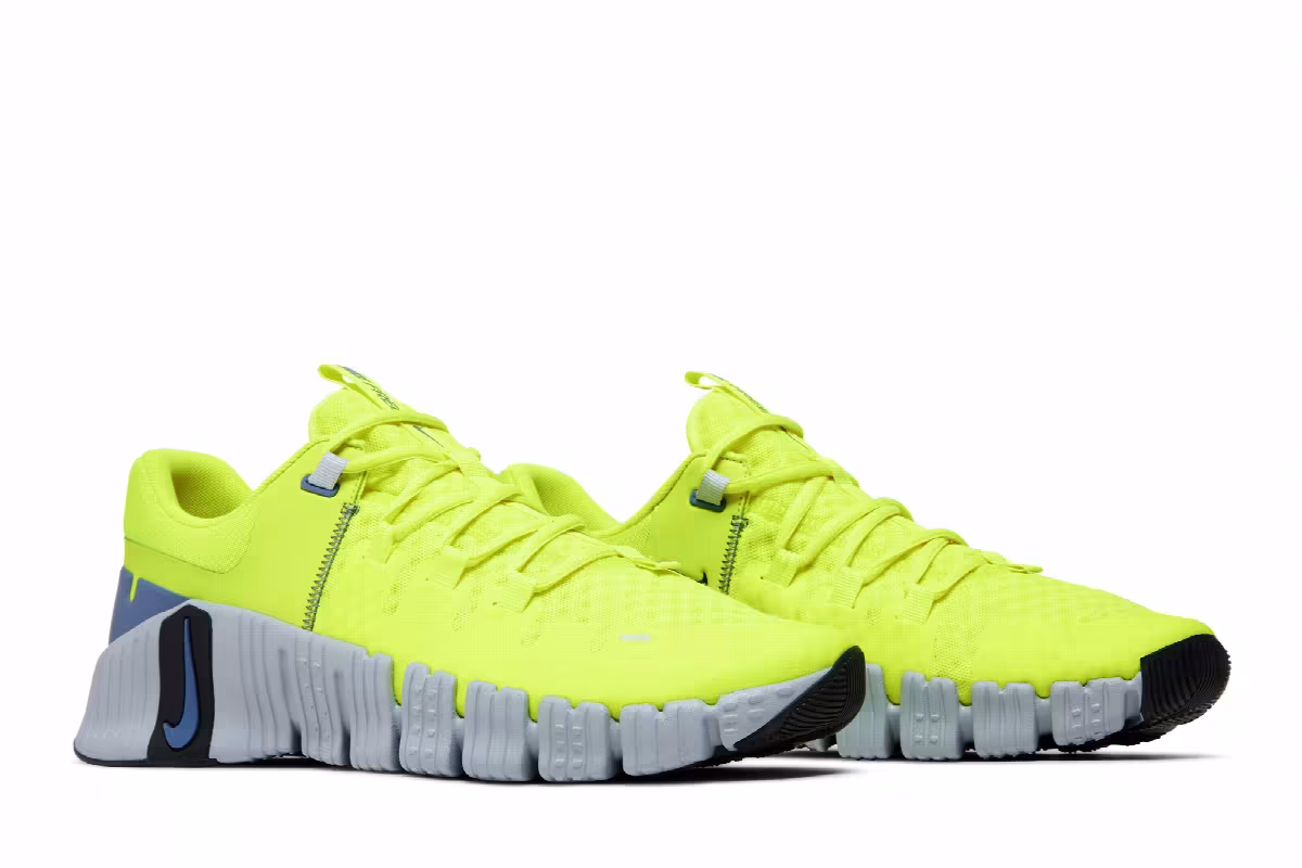 Nike Free Metcon 5 Volt Wolf Grey, view 9