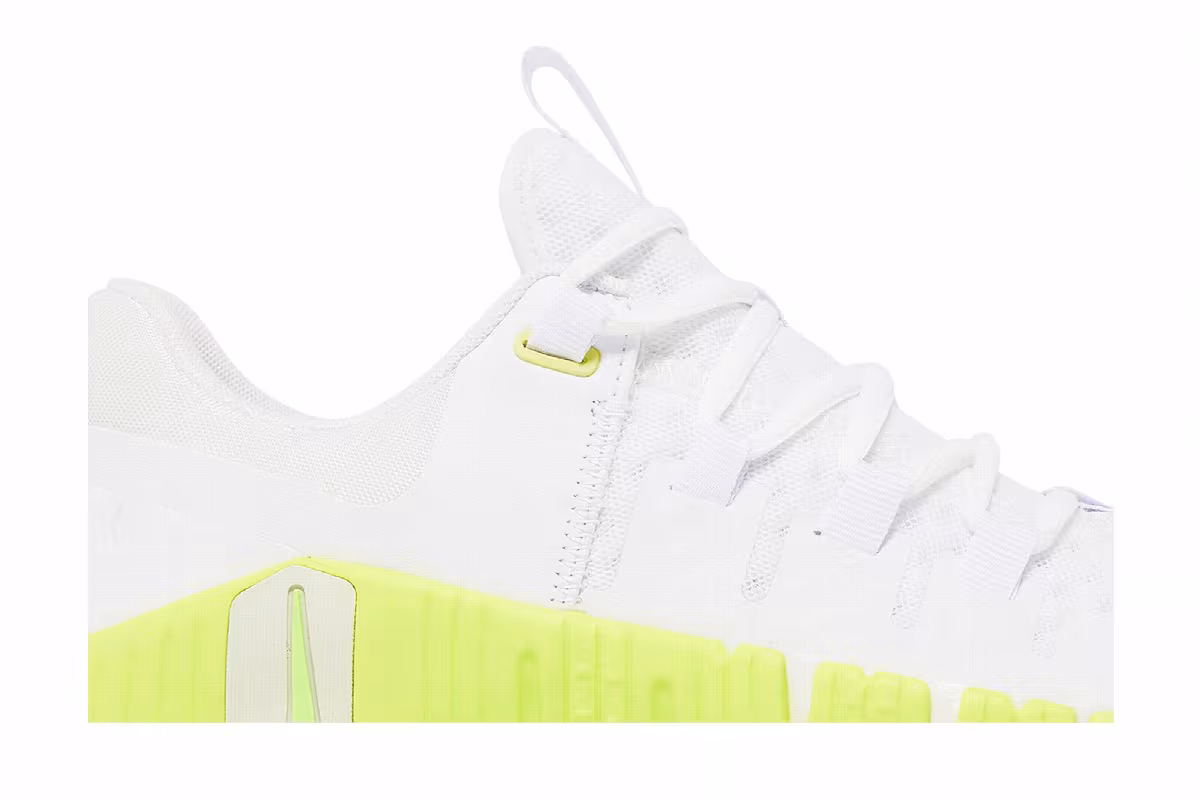 Nike Women's Free Metcon 5 White Lime Blast, view 3