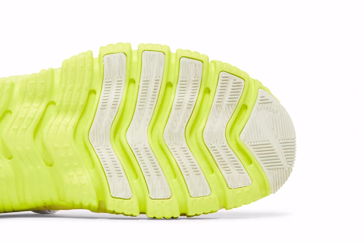 Nike Women's Free Metcon 5 White Lime Blast, view 6