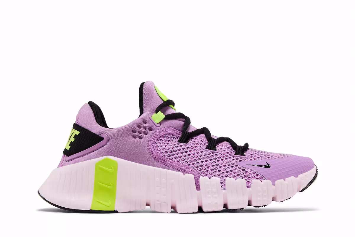 Nike Women's Free Metcon 4 Rush Fuchsia Volt, view 2