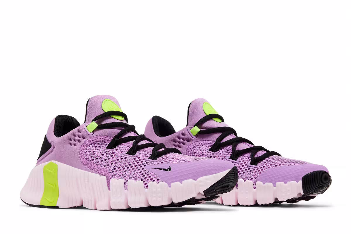 Nike Women's Free Metcon 4 Rush Fuchsia Volt, view 9