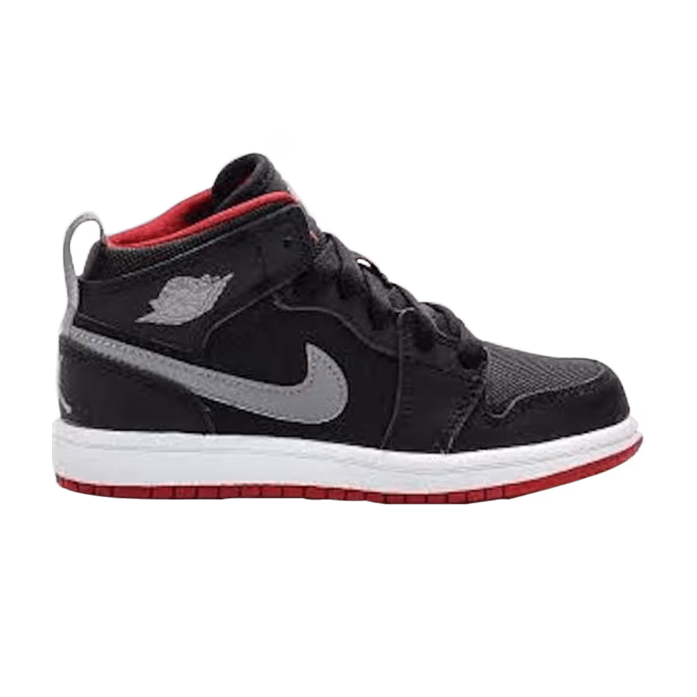 Air Jordan 1 Mid PS Grey Swoosh