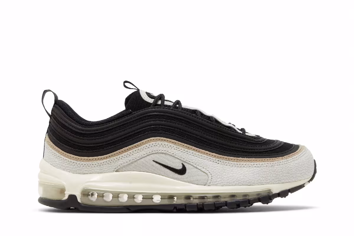 Nike Air Max 97 SE Light Bone Black, view 2