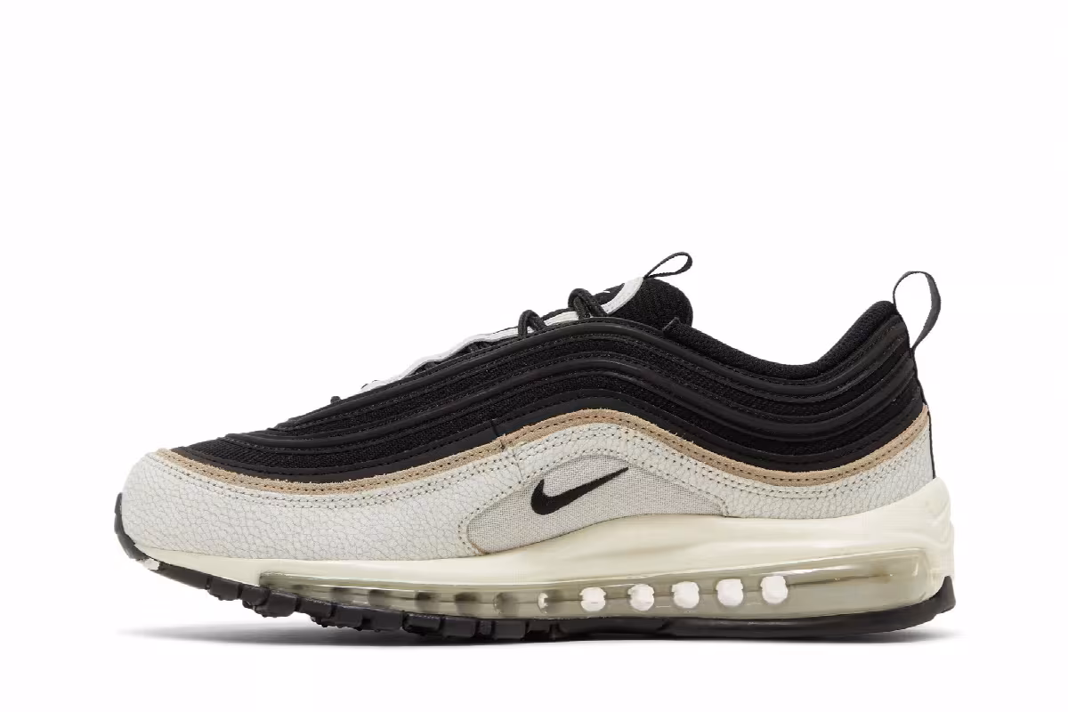 Nike Air Max 97 SE Light Bone Black, view 4