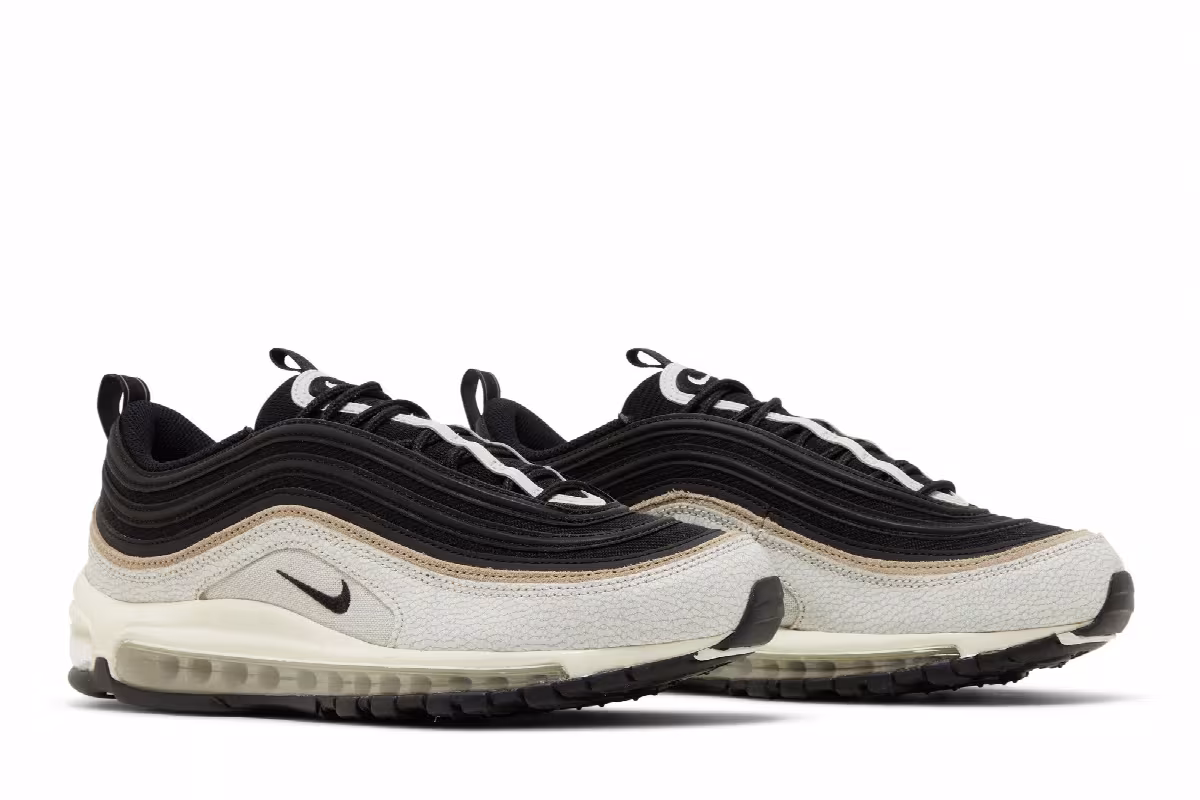 Nike Air Max 97 SE Light Bone Black, view 9