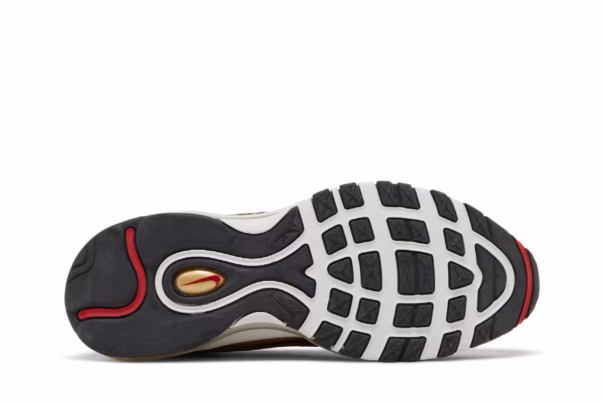 Nike Women's Air Max 97 OG Metallic Gold 2023, view 5