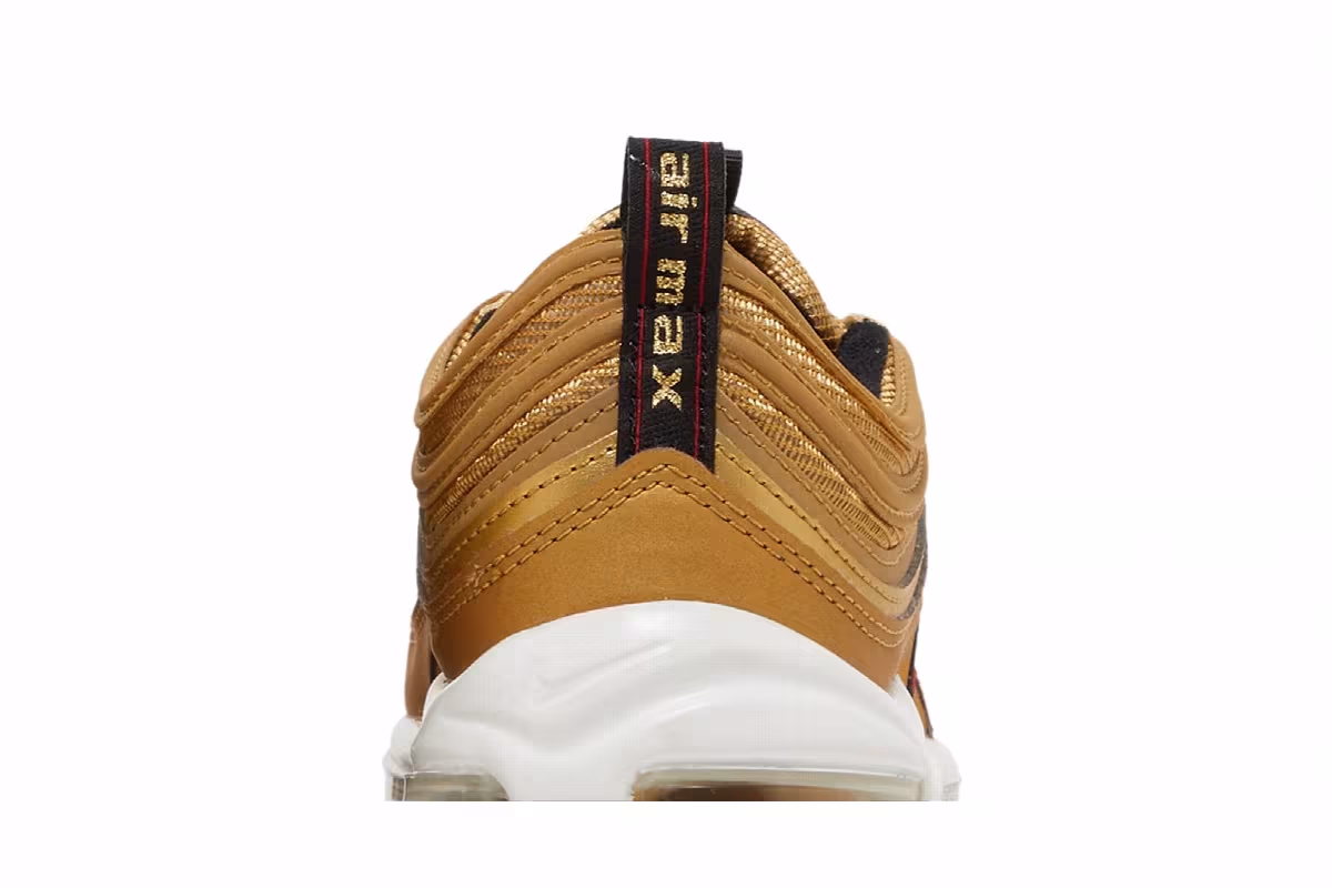 Nike Women's Air Max 97 OG Metallic Gold 2023, view 8