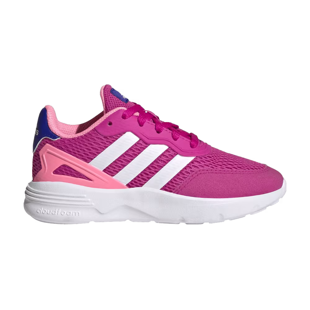 Adidas Nebzed J Lucid Fuchsia White