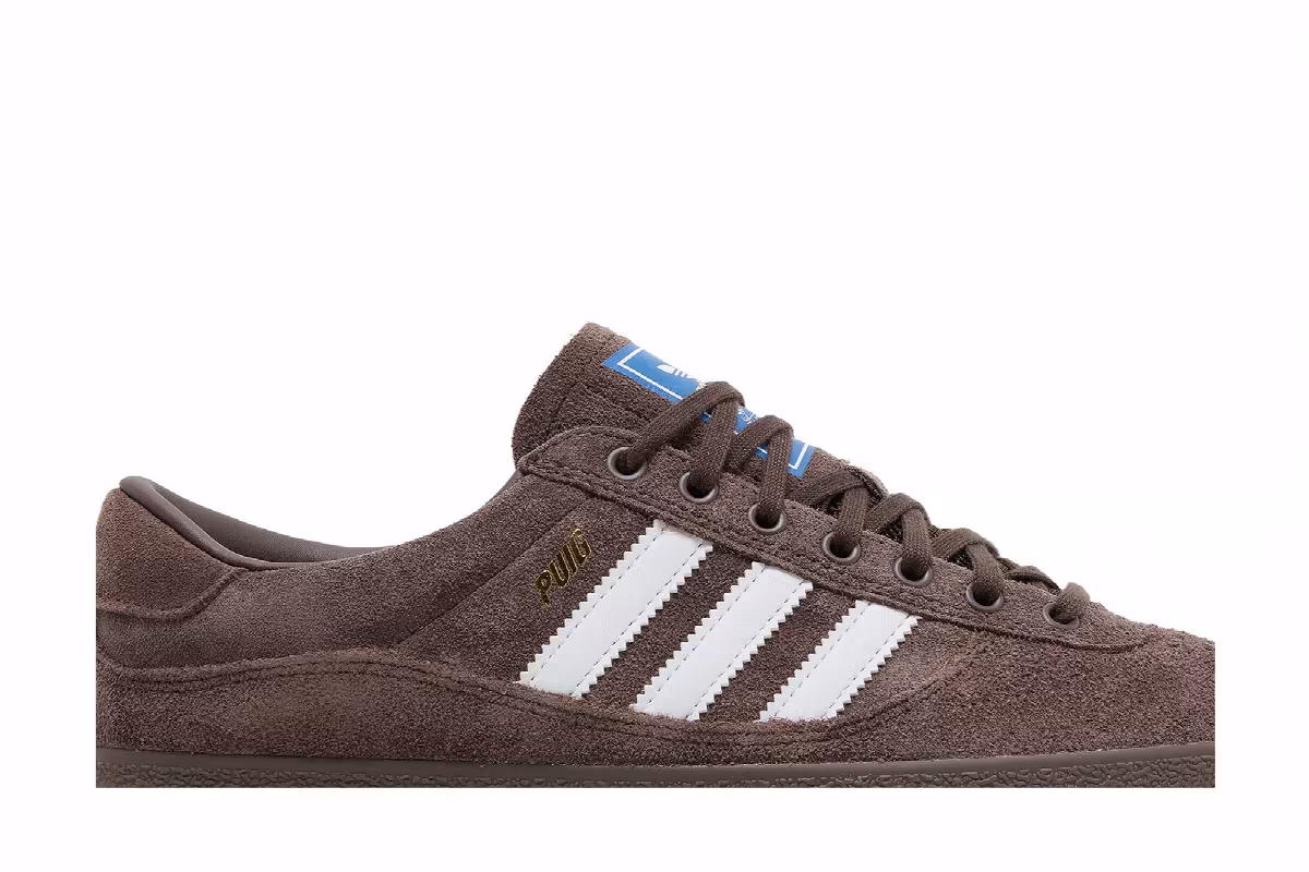 adidas Puig Indoor Brown White, view 3