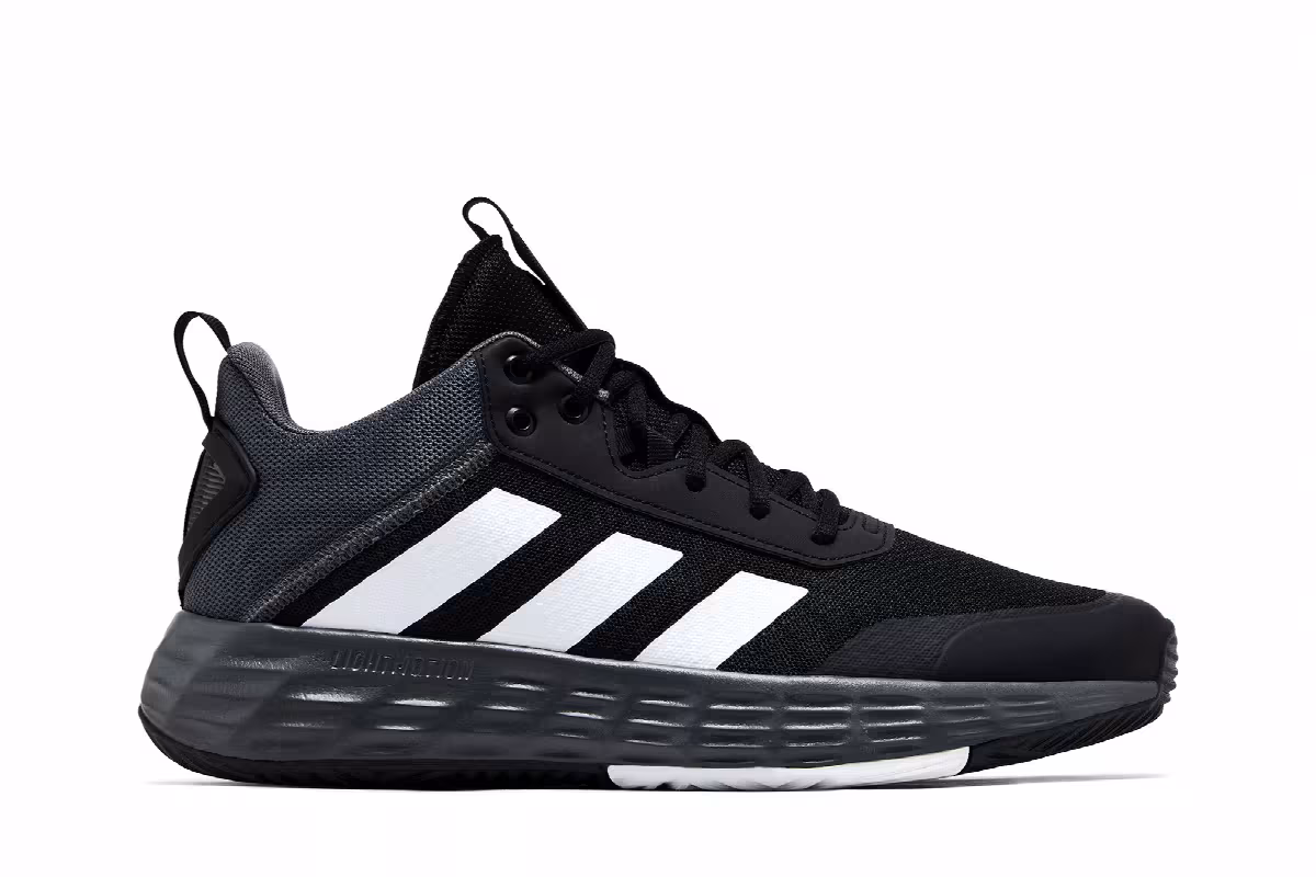 Adidas Own The Game Black White, view 2