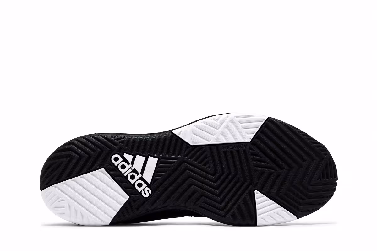 Adidas Own The Game Black White, view 5