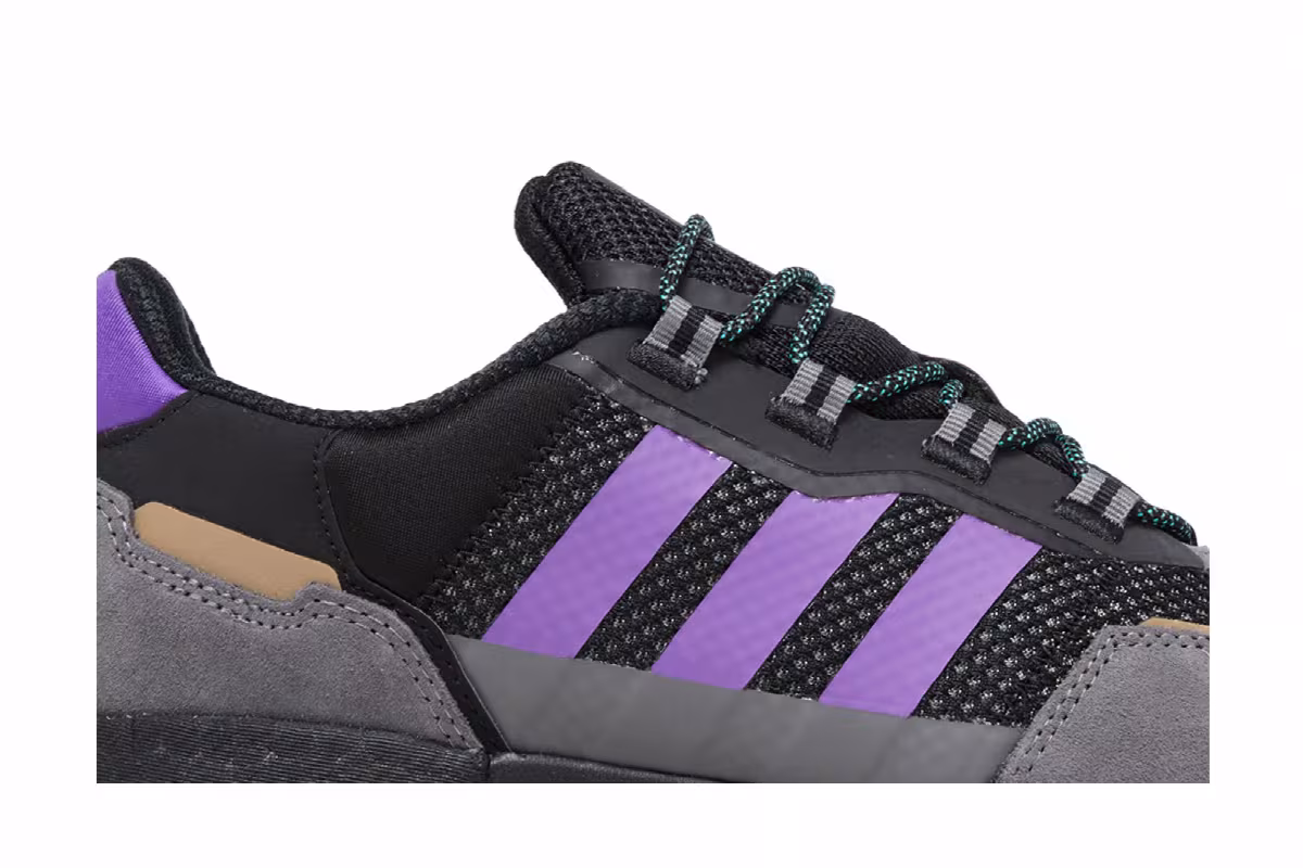 adidas ZX 1K Boost Seasonality - Black Purple, view 3