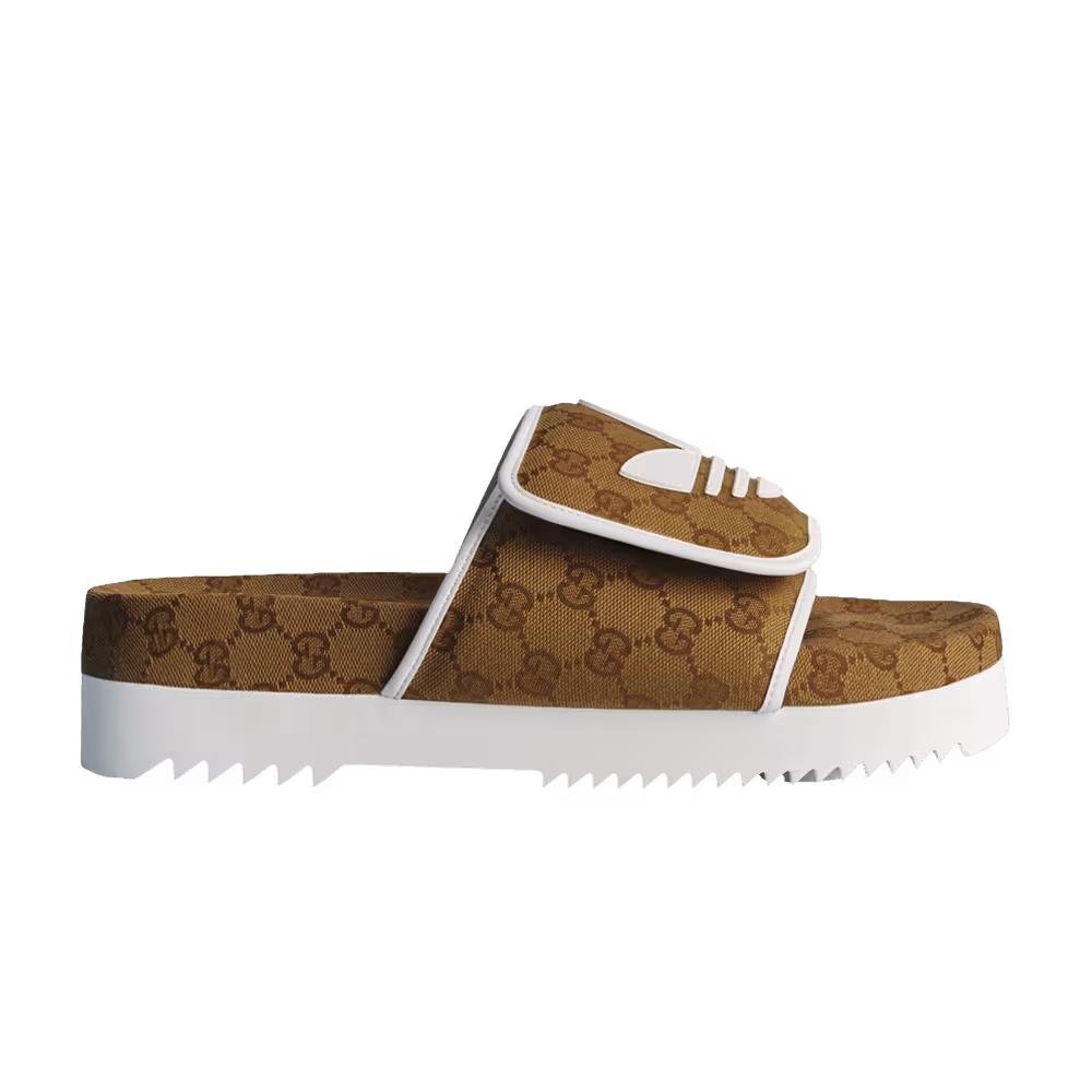Gucci x adidas Slide Sandal Mesa GG Monogram