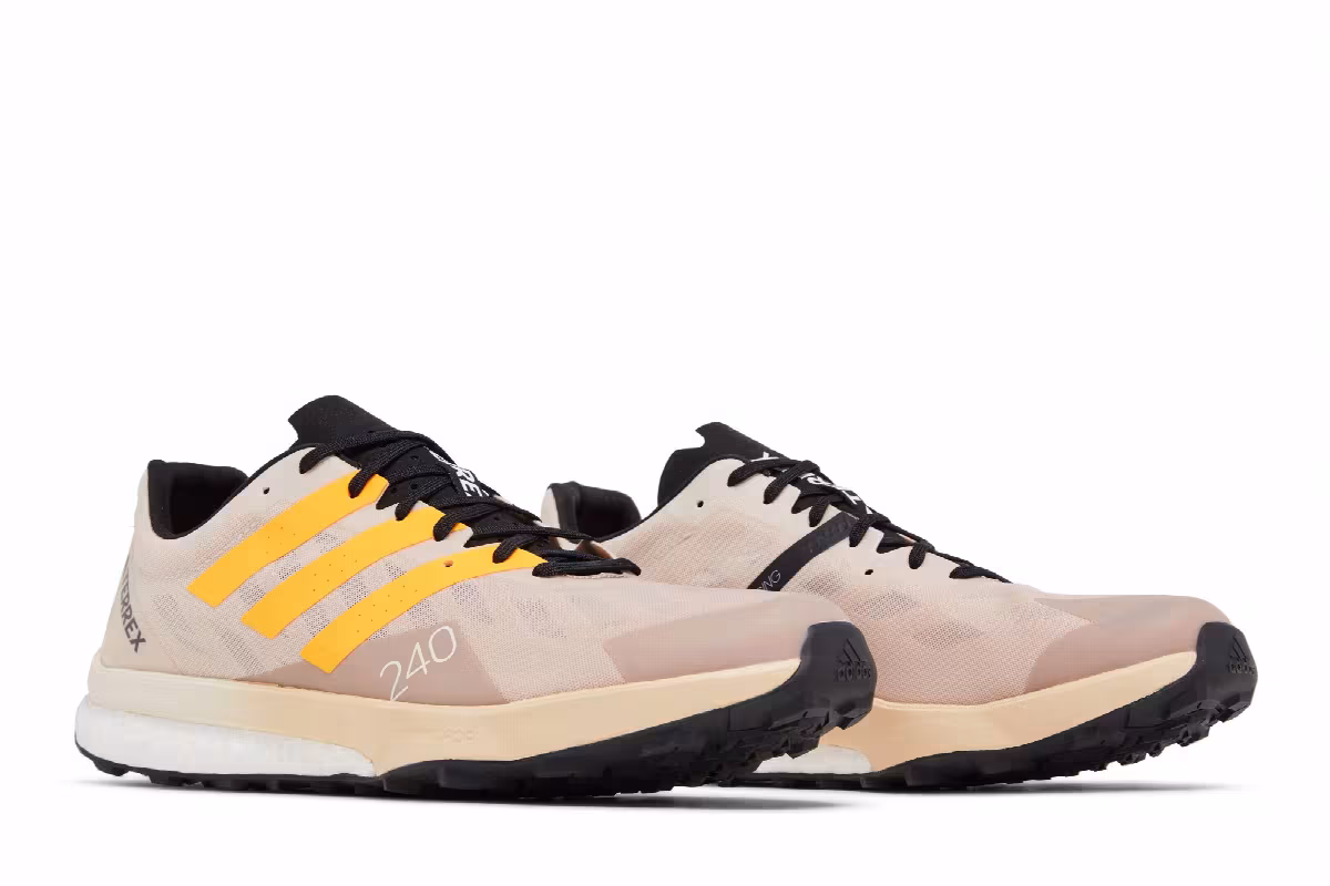 Adidas Terrex Speed Ultra Trail Taupe Solar Gold, view 9