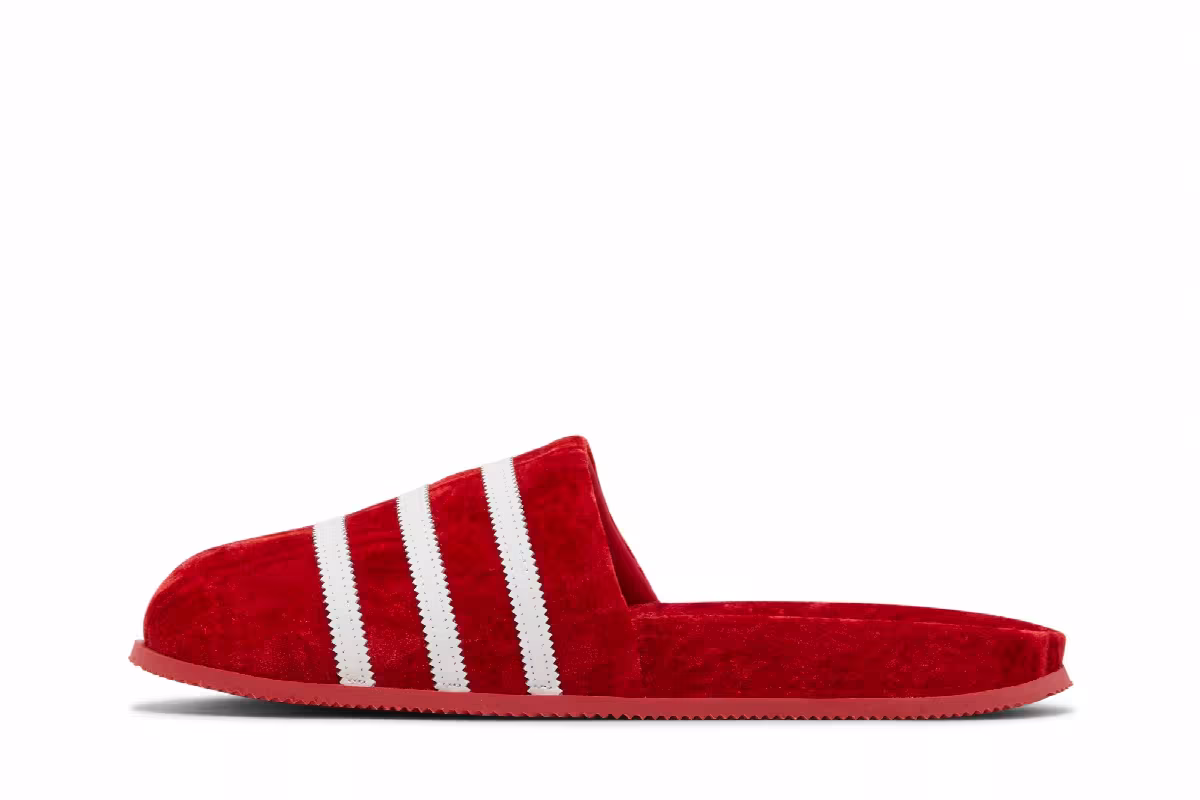 adidas Adimule Slide Red Velvet, view 4