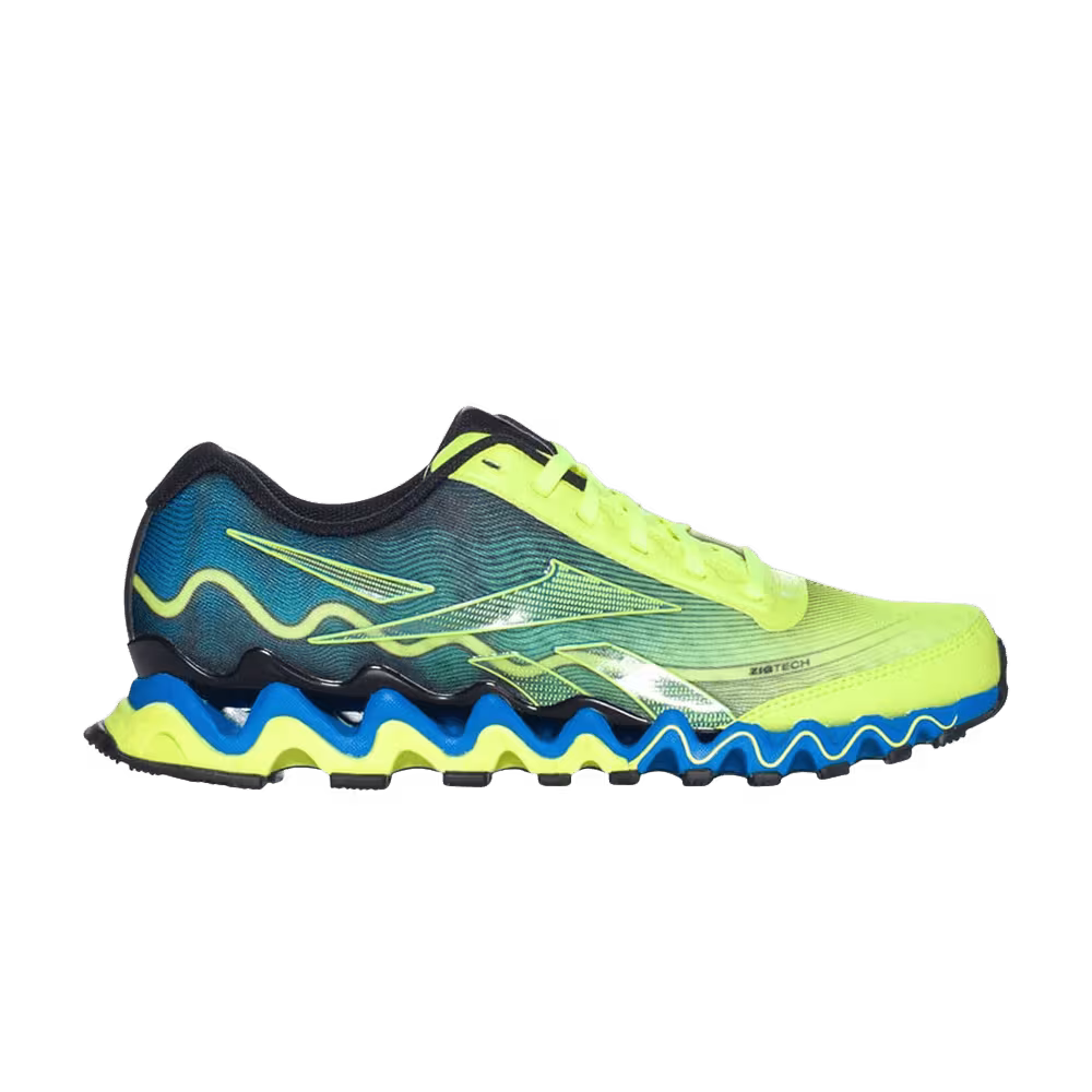Reebok Zigultra Neon Yellow Blue